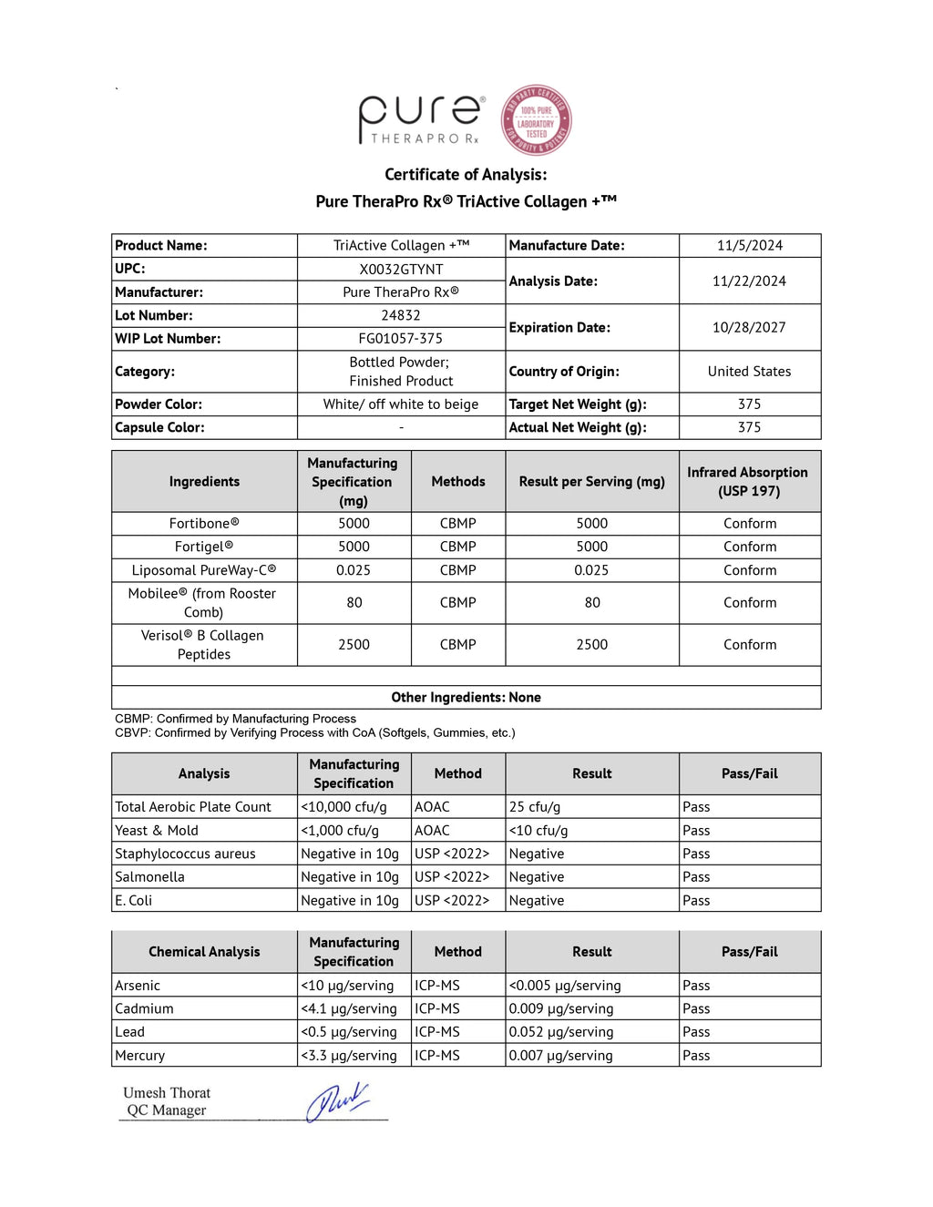 TriActive Collagen +™