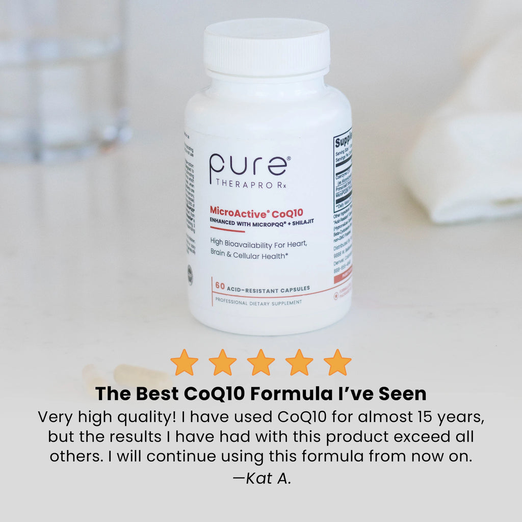 MicroActive CoQ10 with MicroPQQ + Shilajit