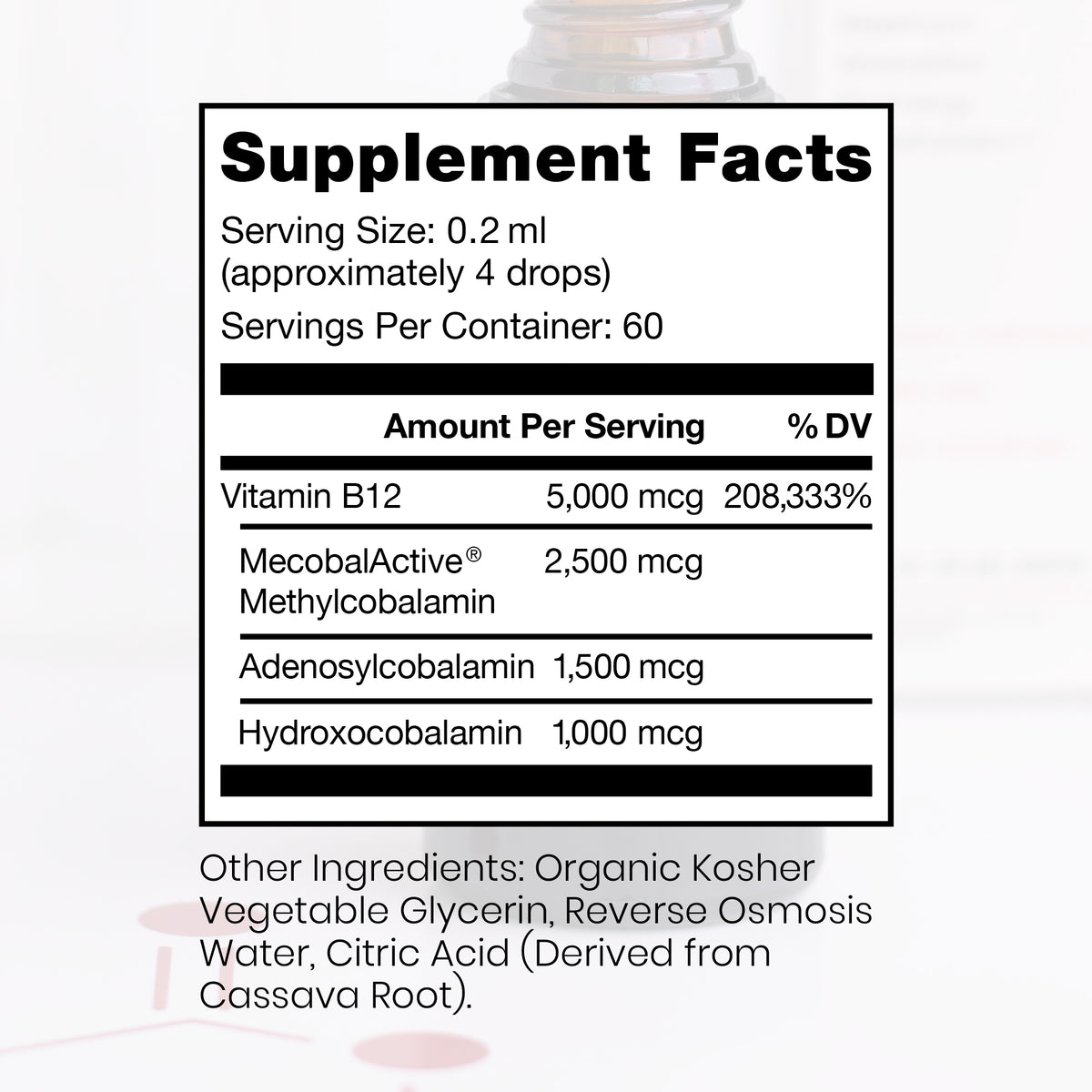 Liquid Drops 5,000 mcg - 10 ml