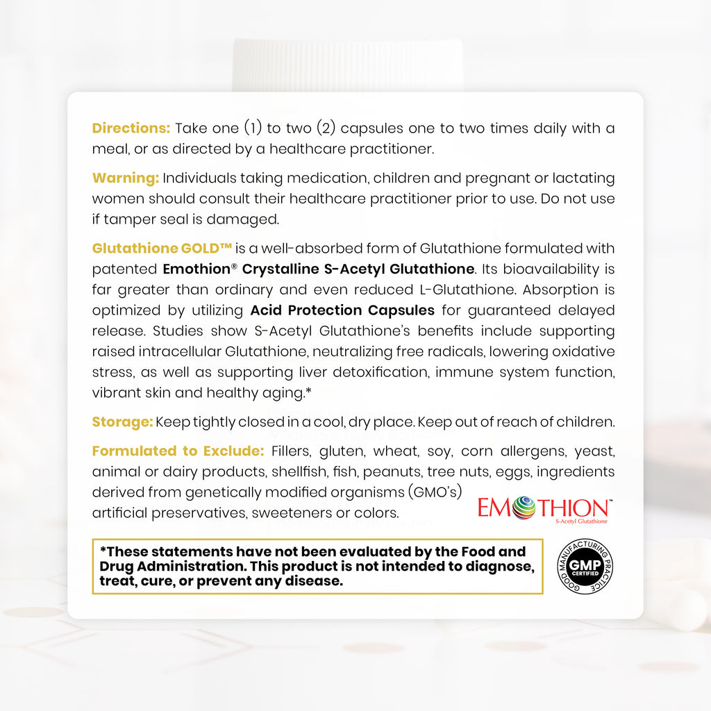 Glutathione GOLD™ 100mg