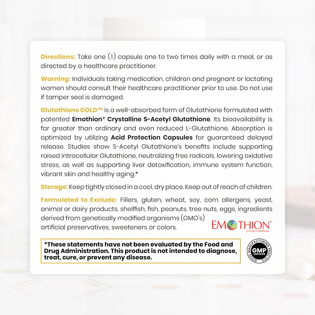 Glutathione GOLD™ 200mg