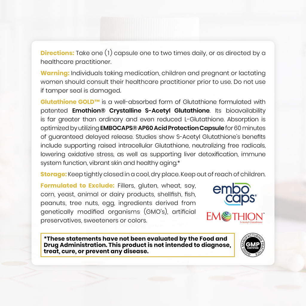Glutathione GOLD™ 300mg