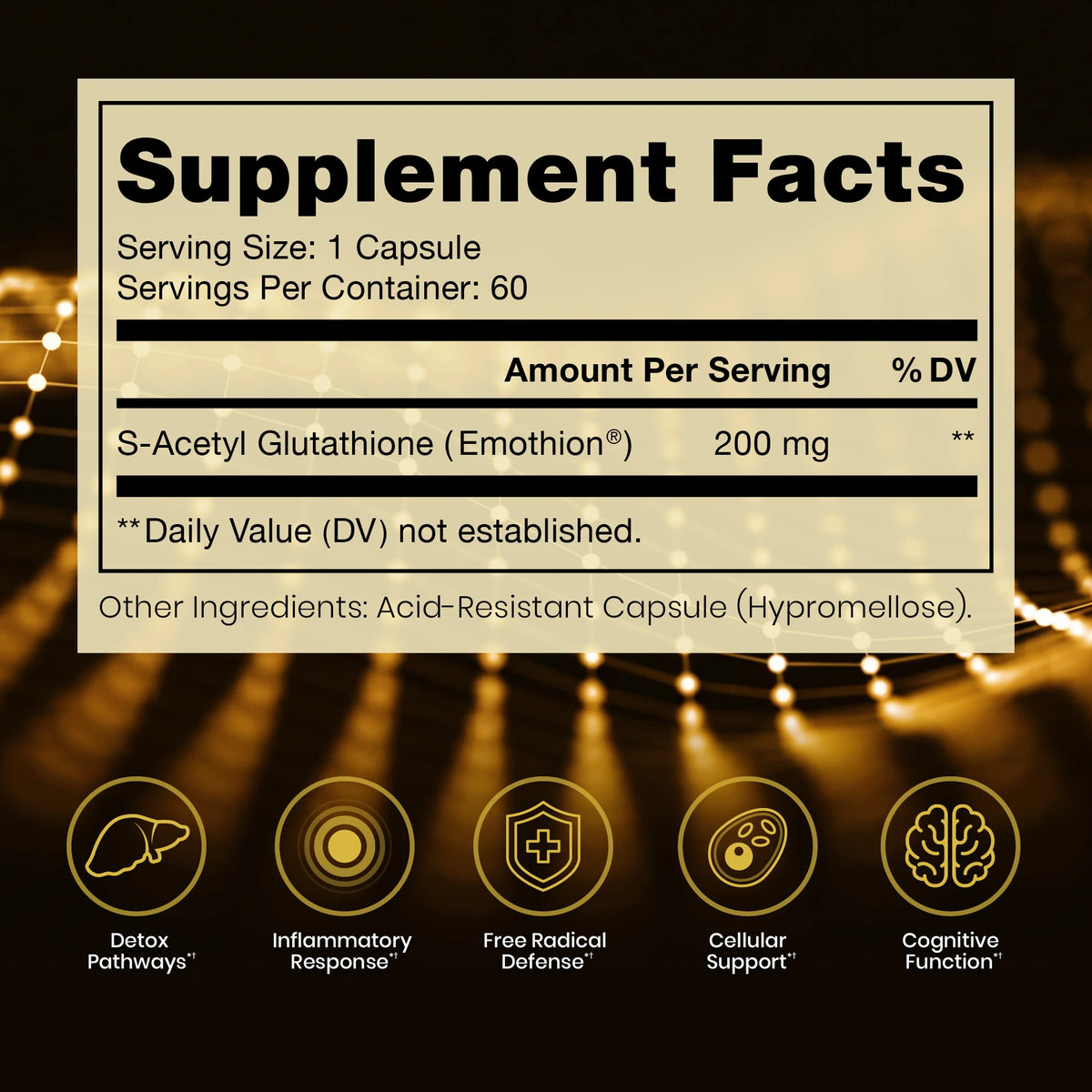 Glutathione GOLD 200mg