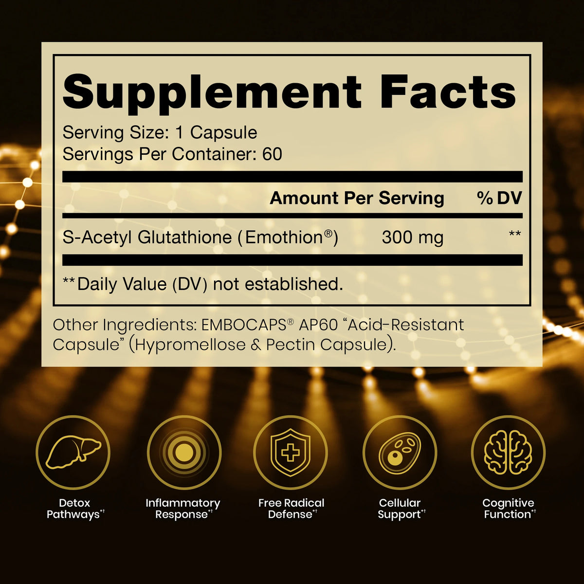 Glutathione GOLD 300mg