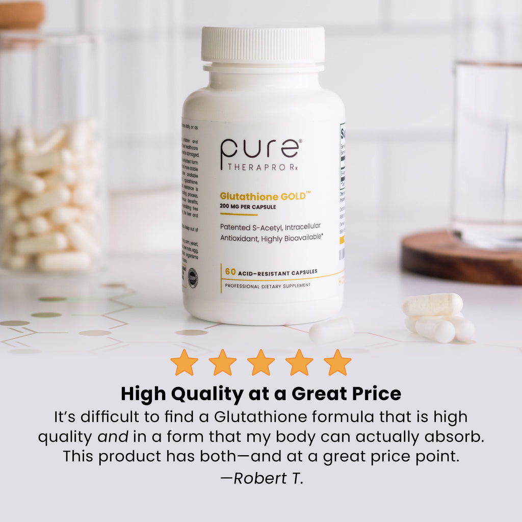 Glutathione GOLD 300mg | Pure TheraPro Rx Glutathione GOLD 300mg | Pure TheraPro Rx